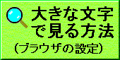 大きな文字で見る方法(ブラウザの設定について)