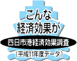 こんな経済効果が 四日市港経済効果調査 (平成11年度データ)