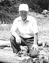 「智積自然の会」
めだかの学校校長 芳山末一さん(智積町)