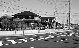 区画整理が進んだ地域