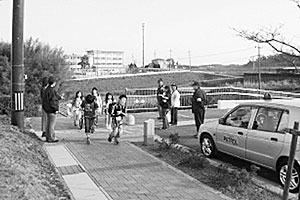 地域住民による下校時のパトロール