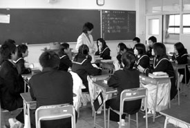 中学校の少人数授業