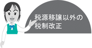 税源移譲以外の税制改正