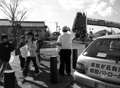 地域で花を飾る(北河原田町女性会)