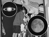 きらら号で 「月と土星を見よう!」