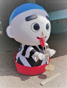 第1回炬火イベント こにゅうどうくん
