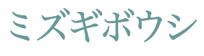 ミズギボウシ