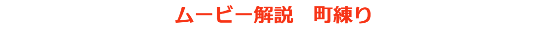 ムービー解説　町練り