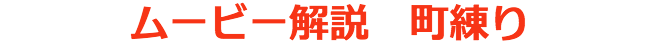 ムービー解説　町練り