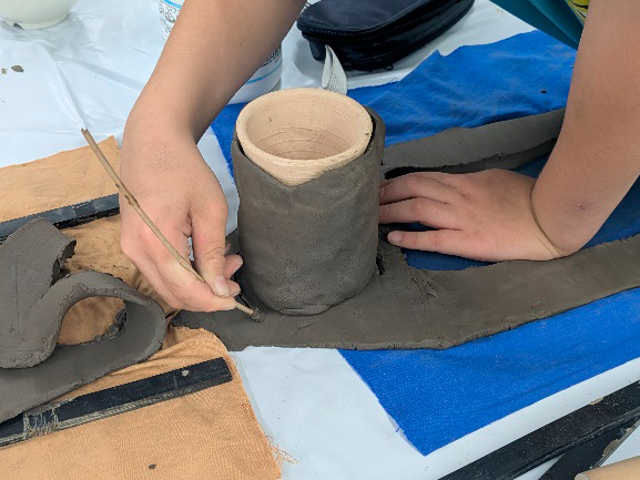 萬古焼湯呑みづくり体験 画像