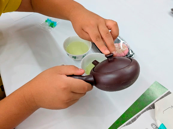 和菓子作りと伊勢茶講座 画像