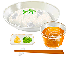 手延めんまつりイラスト